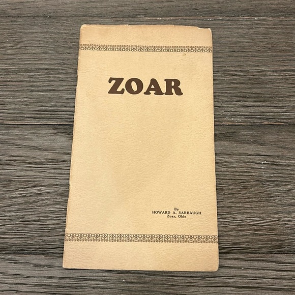 Rare booklet 1935 Zoar Ohio separatist society Joseph Bimeler early communist - Picture 1 of 12